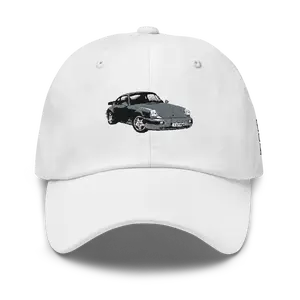 Grey Porsche Dad hat