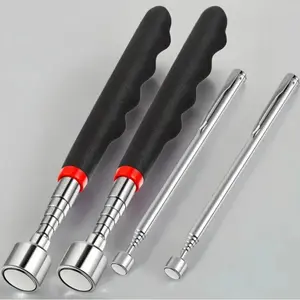 Retractable Telescopic Collapsible Magnetic Pickup Tool with Powerful Magnets for Hard-to-Reach Places, Versatile and Multifunctional Hand Tool for Home and Office, Heavy-Duty Handyman Gadget, Compact