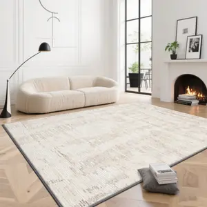 Velvet + soft and comfortable minimalist vintage style light texture pattern printed carpet, home decoration carpet, living room large carpet sofa cushion entrance mat coffee table mat bedroom carpet bedside mat Home Decorative Rug