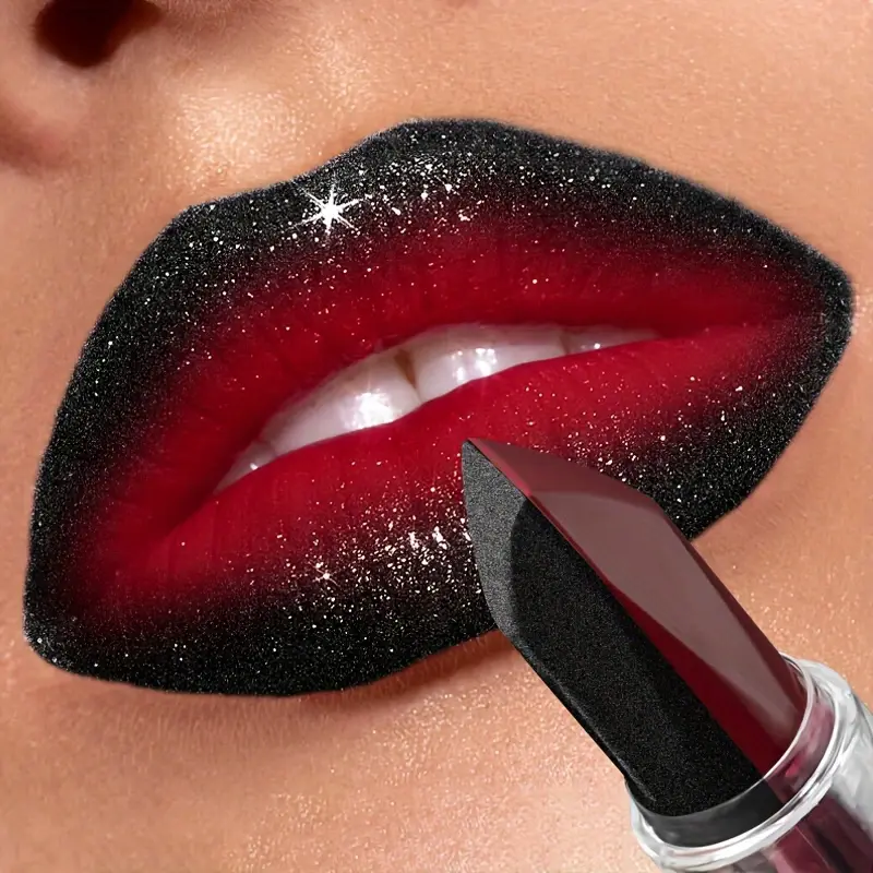 Magical Lipstick Rose Purple Moisturizing Long-Lasting Waterproof Unisex Skin-Safe Two Tone Lipstick Cosmetic Gifts Glossy Lip Care