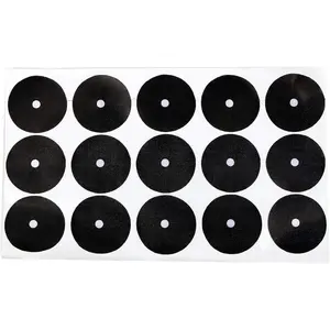 Billiard Spot Stickers (12 Pack), Pool Table Marker Dots with Strong Adhesive, White Ball Position Locator for & British Snooker Tables