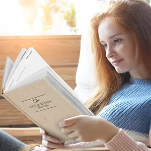 Mental Health Journal, Anxiety & Guided Journal for Women (A5 Size)