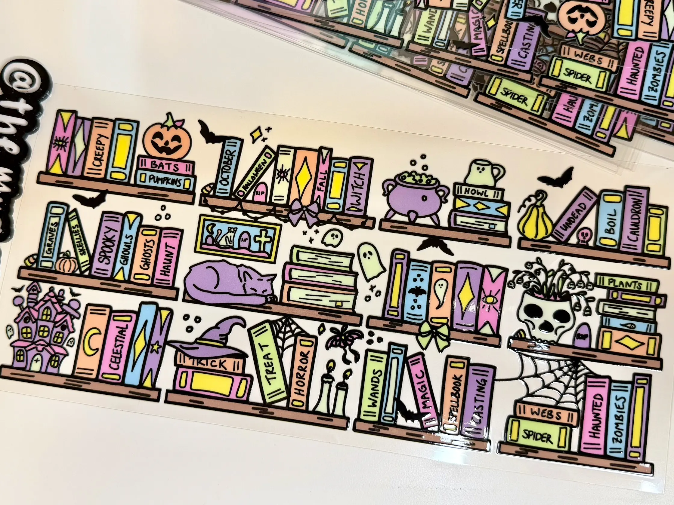 WitchBooks - DTF 16oz Can wrap