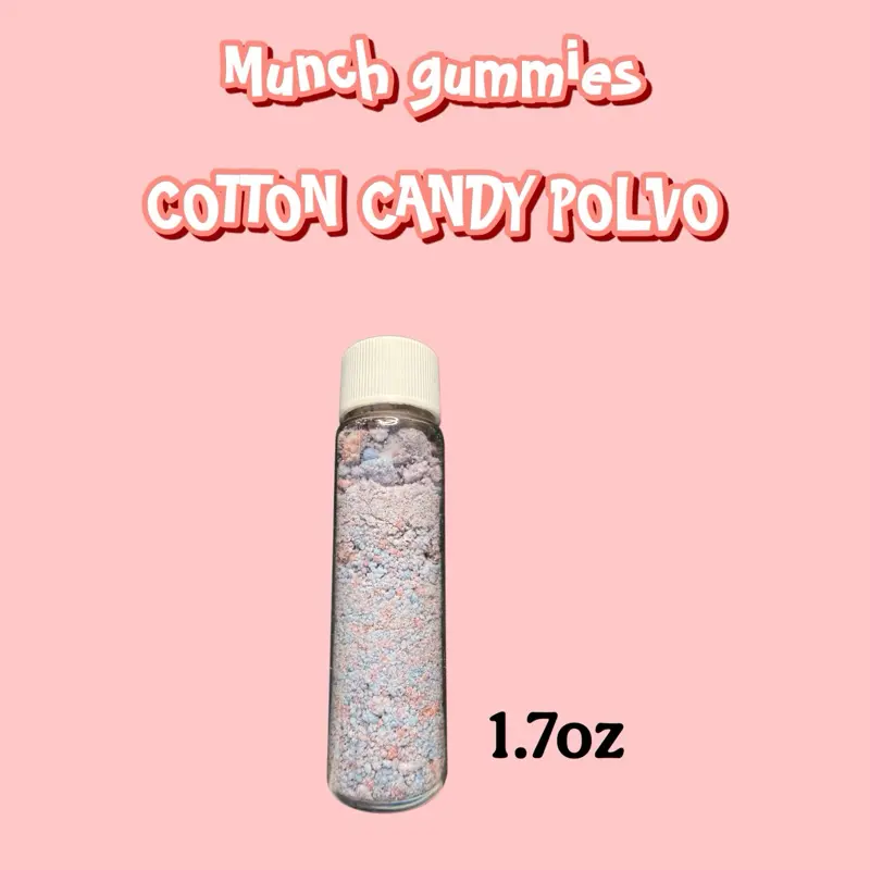 Munch Gummies - 1.7oz Sweet Cotton Candy Salsita, Fruity Candy Snack