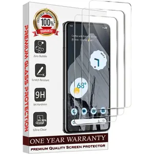Entronix Clear Screen Protector Compatible with Moto G Pure - 3-Piece Combo Installation Protection Tempered Resistance