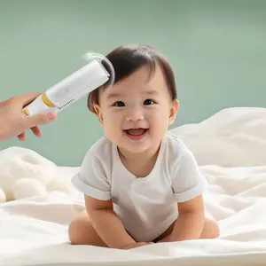 Baby Hair Clipper Trimmer for Newborns, Gentle Sounds to Reduce Fear, Easy to Use with 3 Adjustment Settings, Ideal for Trimming Baby Hair