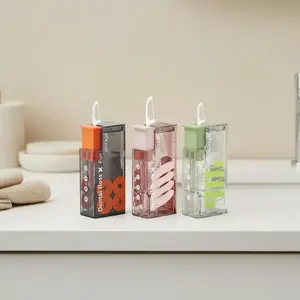 Automatic Dental Flosser with Stylish Cigarette Lighter Design, Portable Compact Travel Case, Durable Abs Plastic, Ergonomic Handle, Lightweight