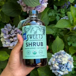 Organic Elderberry SHRUB for Immune and Digestive Support