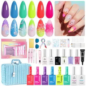 Beetles Sunny Escape Nail Art Kit Manicure Spring Summer Limited Edition
