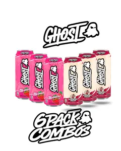 Ghost Energy COMBO FLAVORS!!! –  6 pack cases Zero Sugar, Low Calorie, Carnipure L-Carnitine  Sport Beverage Ghost Energy Drink 12-Pack