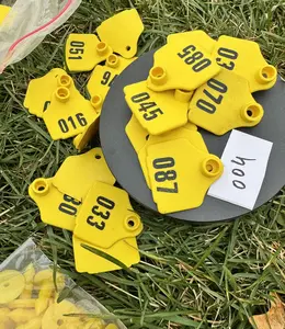 Number Sheep Goat Cattle Cow Deer Animal LIVESTOCK Ear Tag ID Applicator 4x4cm