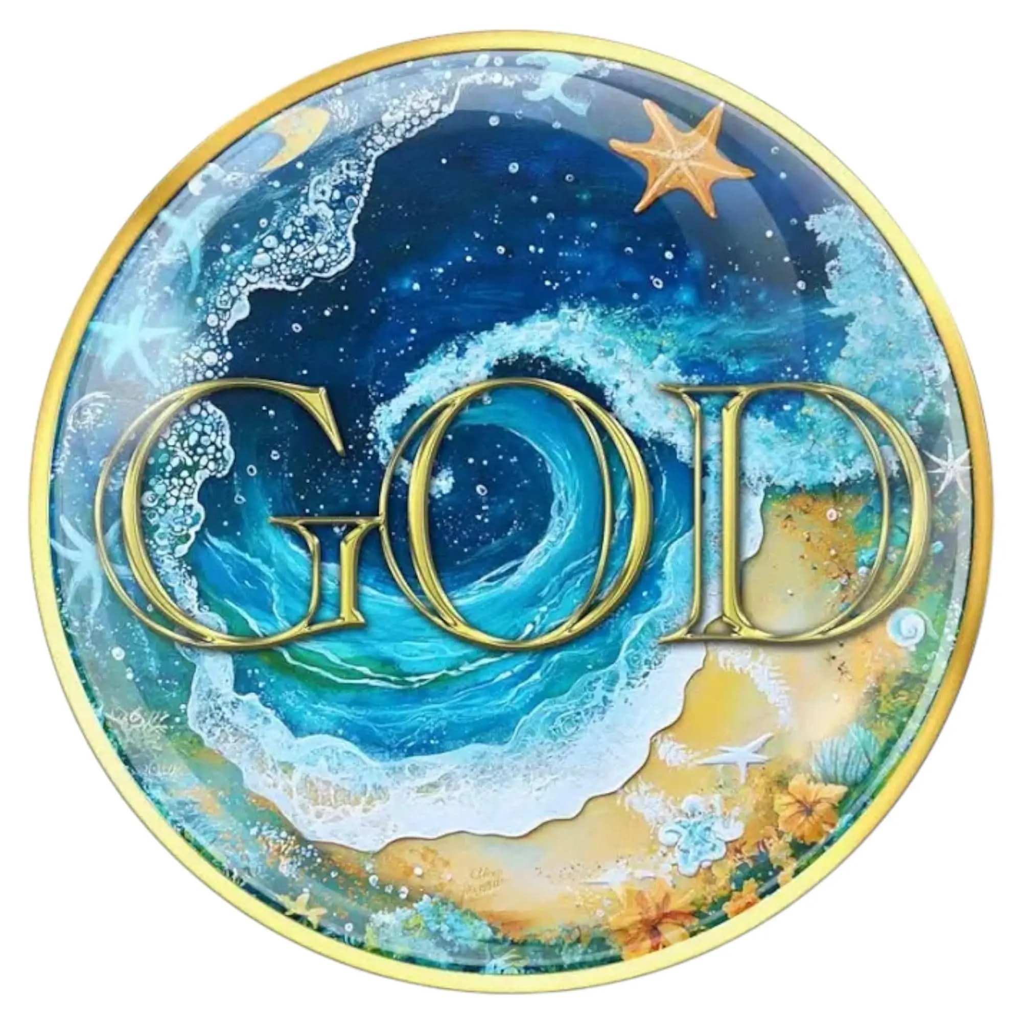 God - A Power Greater Than Myself Sobriety Medallion, Chip, Token, Coin