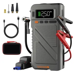 8000A Jump Starter with AirCompressor, LAFISOON Car BatteryPortable Jumper Box (AIl Gas/12LDiesel) 150PSl Tire Inflator Combo portable jumpstarter