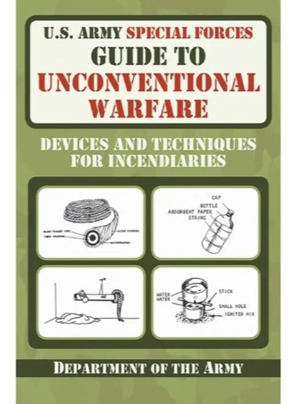 U.S. Army Special Forces Guide to Unconventional Warfare: Devices and Techniques for Incendiaries Paperback – Illustrated, March 1, 2011