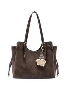 Adjustable Strap Shoulder Bag | Brown