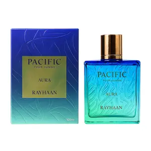 Rayhaan Pacific Aura for Men Eau de Parfum Spray, 3.4 Ounce Rayhaan Pacific Aura for Men Eau de Parfum Spray, 3.4 Ounce