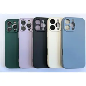 Fashion Silicone Phone Case for iPhone17 16 15 14 Plus 13 12 11 Pro Max Military Grade Drop Protection Shockproof Protective Phone Cases, Soft Cute Back Cover for Apple 14 15 Plus Phone Accessories iphone 17 Pro Max