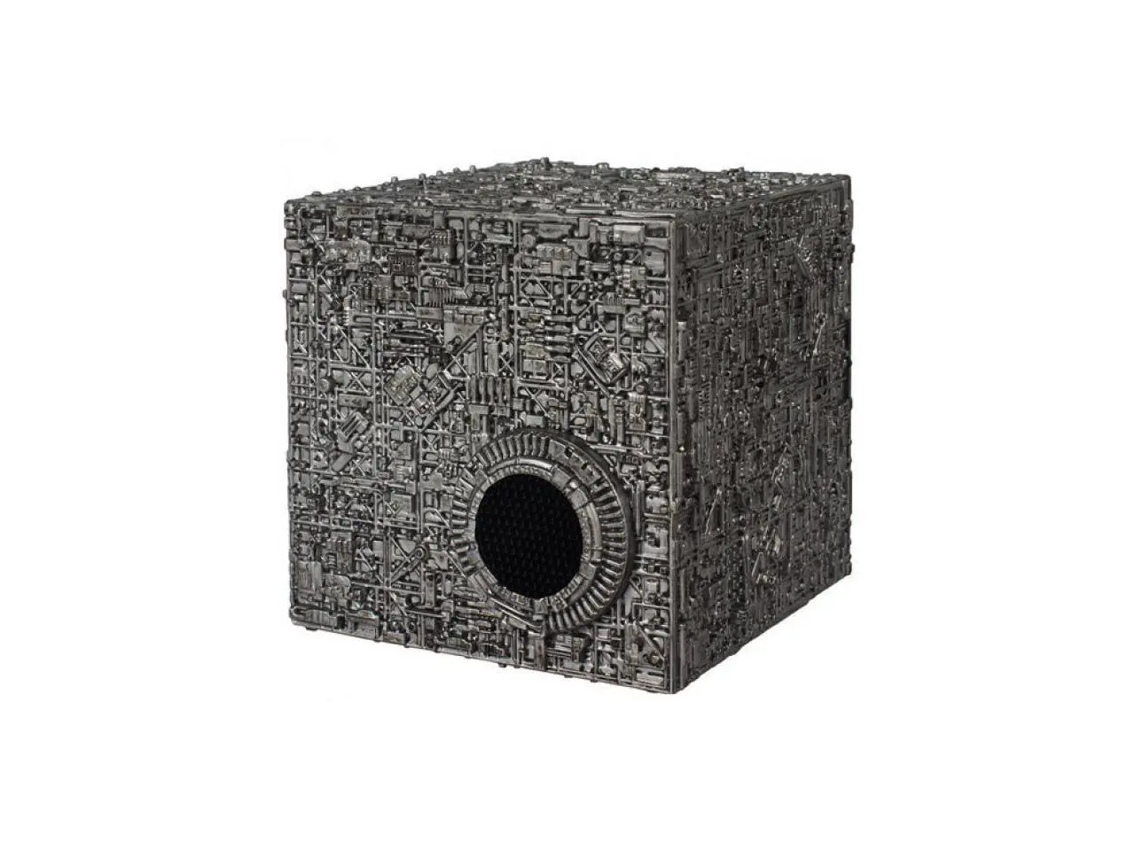 Fametek STBORG - Star Trek: The Next Generation - Borg Cube Bluetooth Speaker with LED & Sound Effects