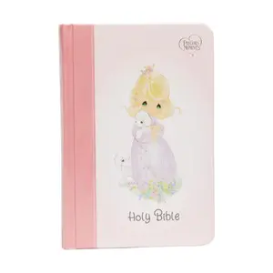 NKJV, Precious Moments Small Hands Bible, Hardcover, Pink, Comfort Print: Holy Bible, New King James Version Hardcover – Illustrated, March 2, 2021