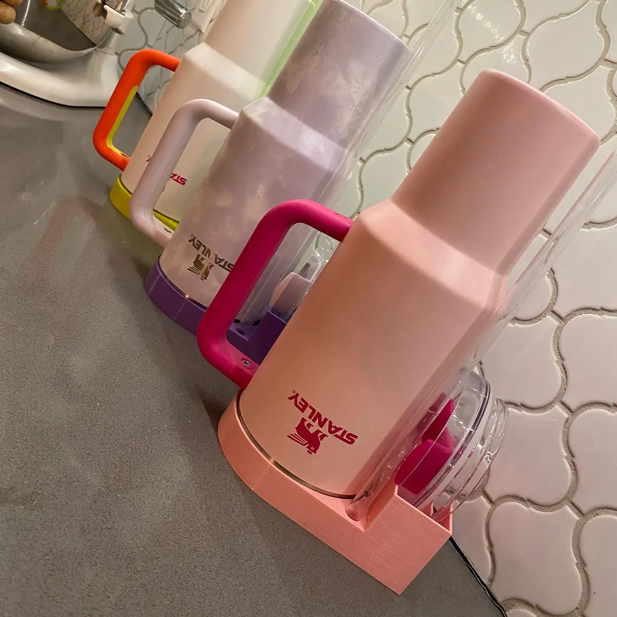 30oz and 40oz Dry & Store Rack 3D Printed Organizer 30oz and 40oz Dry & Store Rack 3D Printed Organizer