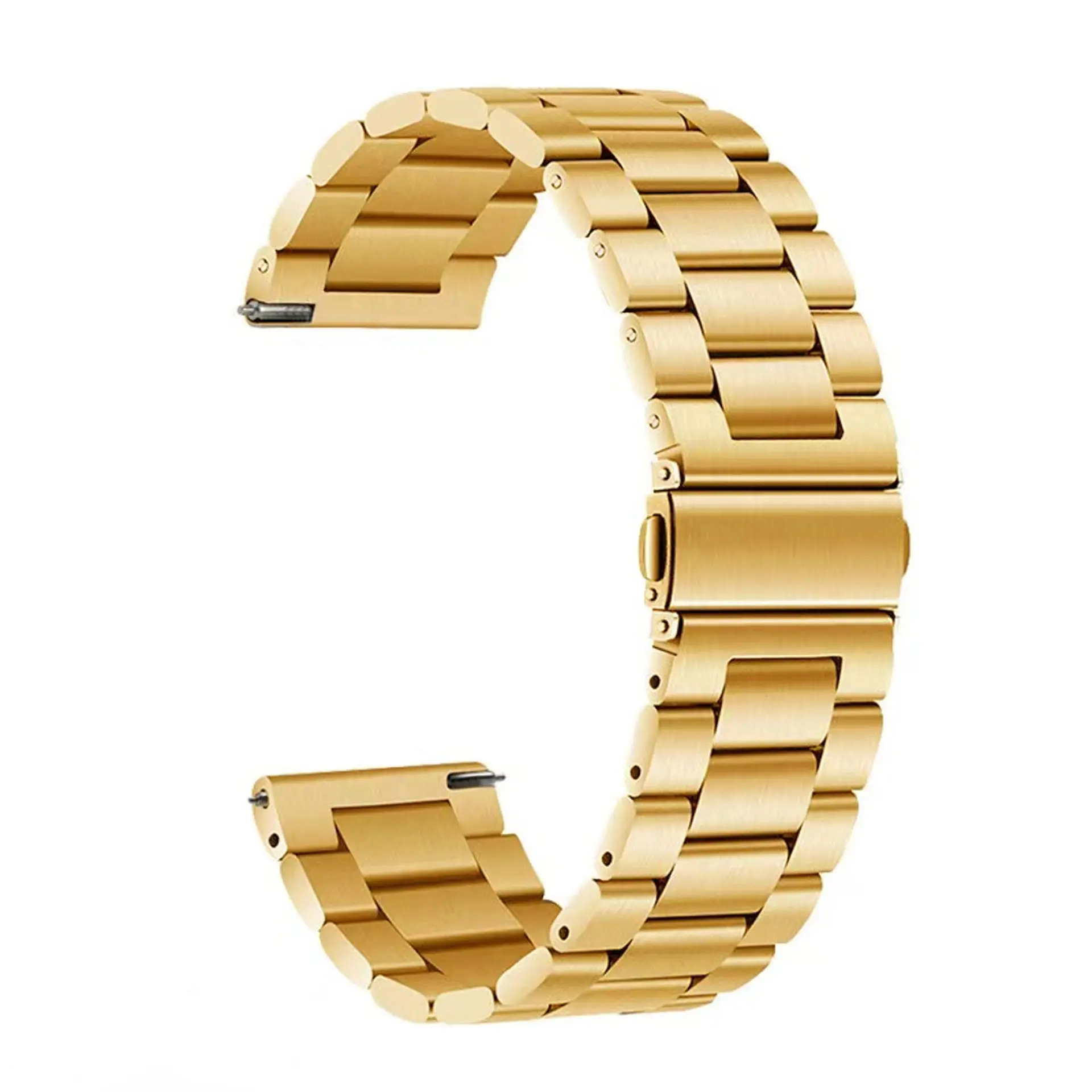 Stainless Steel 3-Bead Solid Strap for Apple Watch, Fashion Smart Watch Accessories