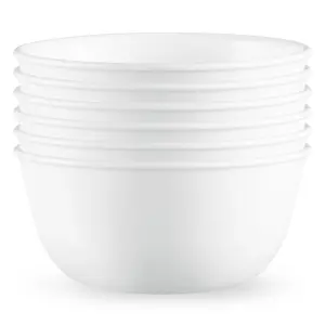 Corelle® Winter Frost White 28-ounce Large Soup Bowls, 6-pack