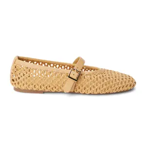 COCONUTS by Matisse Womens Nolita Mary Jane Ballet Flats Casual - Beige