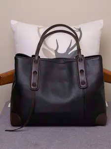 Tote Bag Women 2026 New Fashion Shoulder Bag, Large Capacity Soft Leather Commuter Bag, Trendy High-End Style Handbag for Daily Use, Crossbody Shoulder Bag