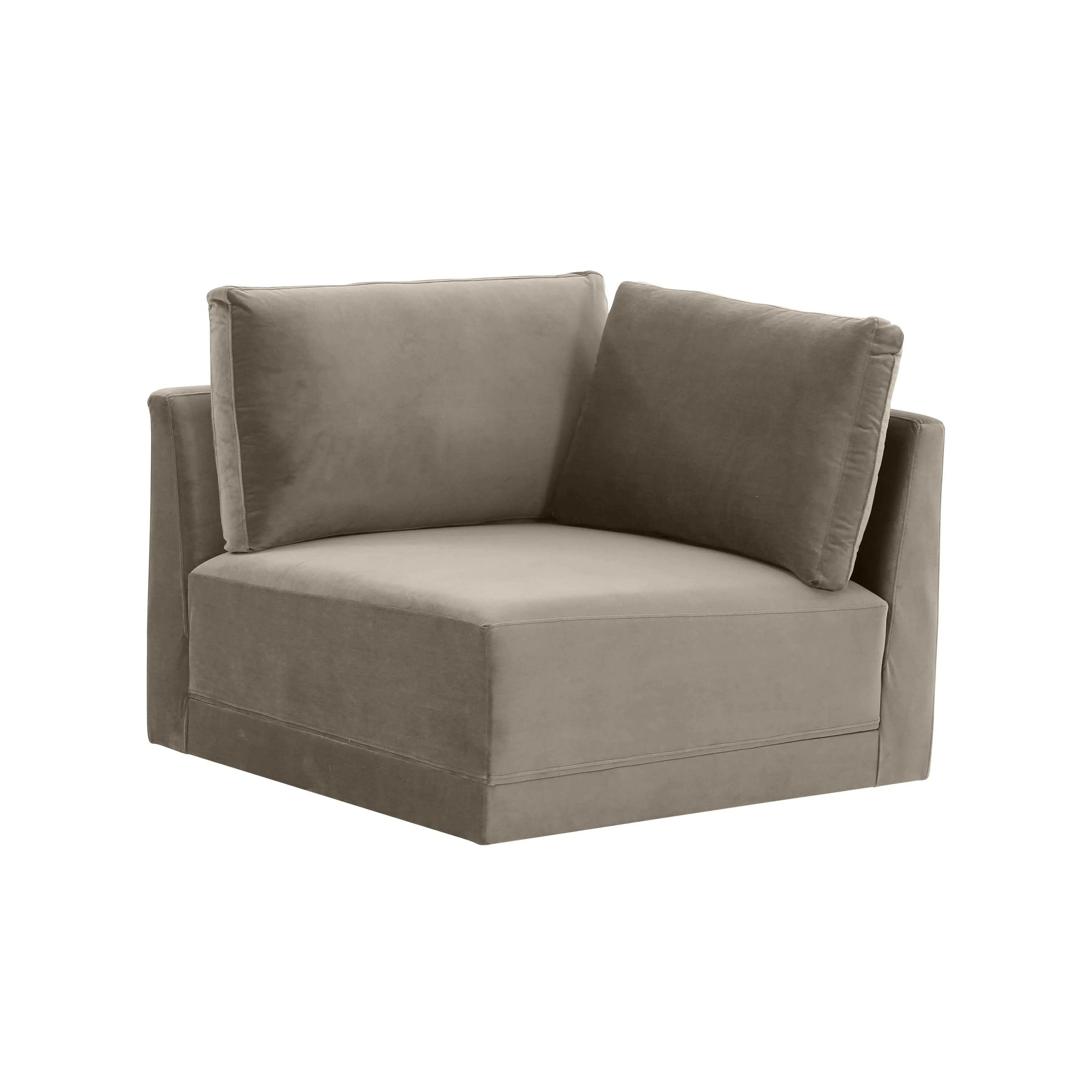 Willow Performance Velvet Modular Corner Chair
