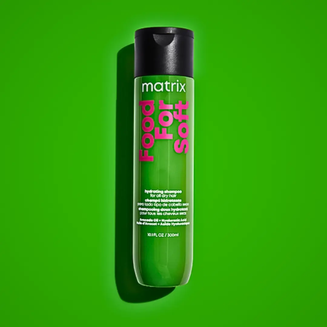 Matrix Food For Soft Hydrating Shampoo Conditioner Haircare Hydrating Moisture for Dry Hair 7x More Moisture 72 Hours Hydration Smooth Frizz Free