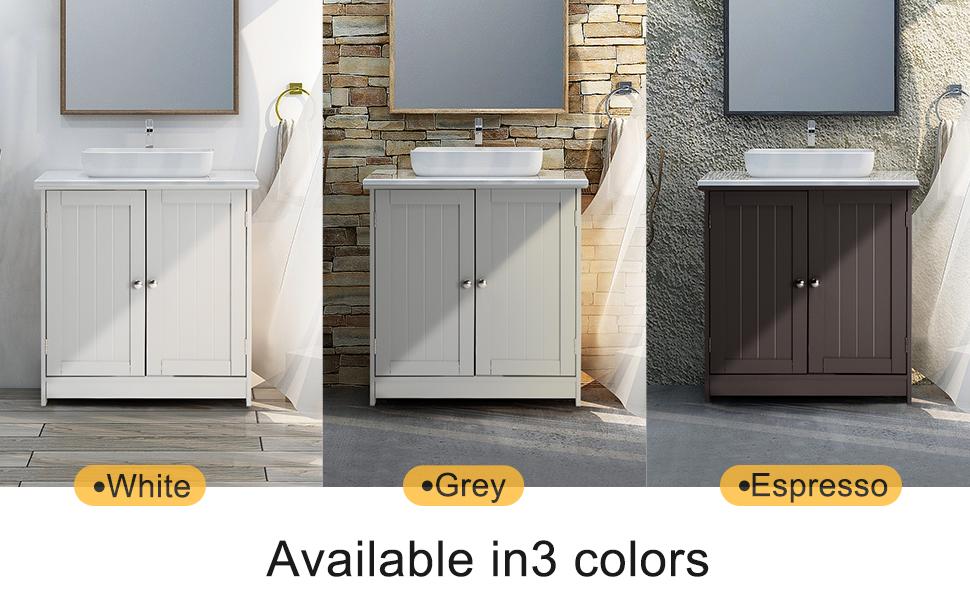 VINGLI Pedestal Sink Cabinet Traditional Under Sink Storage Cabinet Espresso Bathroom Vanity with 2 Doors Adjustabel Shelf 23.6" x 11.8"x 23.6" VINGLI Pedestal Sink Cabinet Traditional Under Sink Storage Cabinet Espresso Bathroom Vanity with 2 Doors Adjustabel Shelf 23.6" x 11.8"x 23.6"