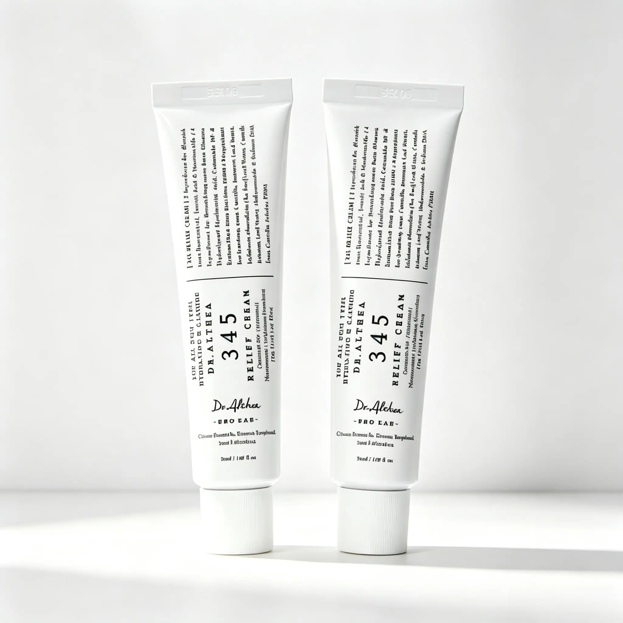 2PCS Dr.Althea 345 Soothing Cream, Daily Facial Moisturizer Soothing Recovery and Moisturizing Korean Vegan Skin Care Products for All Skin Types