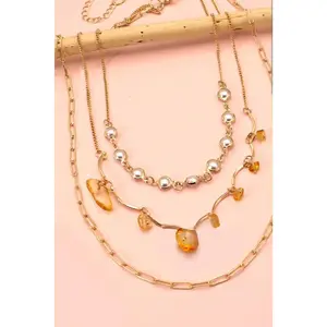 Pearl & Topaz Necklace