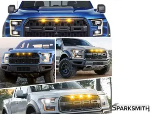 Raptor Grille Light Kit: 3-Light Kit