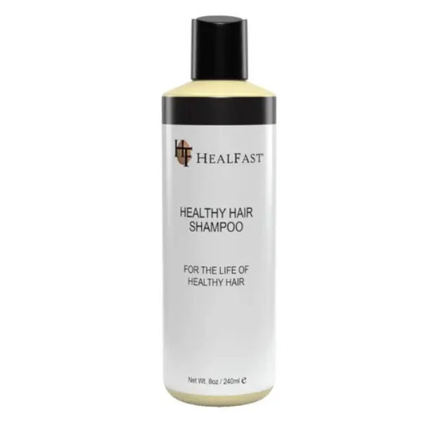 HealFast Healthy Hair Shampoo - Volumizing & Clarifying Formula for All Hair Types, Color-Safe, Removes Buildup, Boosts Shine, Great with Healthy Hair Cream, 8oz