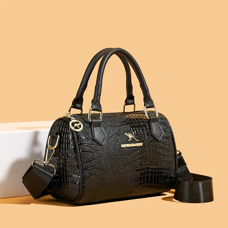 Classic Satchel Crossbody Bag for Women, Multi-Purpose Shoulder Handbag with Adjustable Strap, Top Handle Purse for Daily & Travel