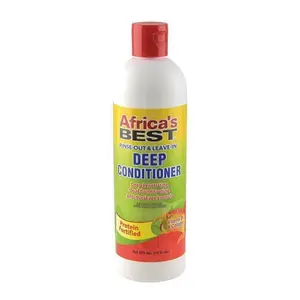 Africa's Best Unisex Herbal Soothing Deep Conditioner - 12 oz Rinse-Out, Leave-In Haircare Product