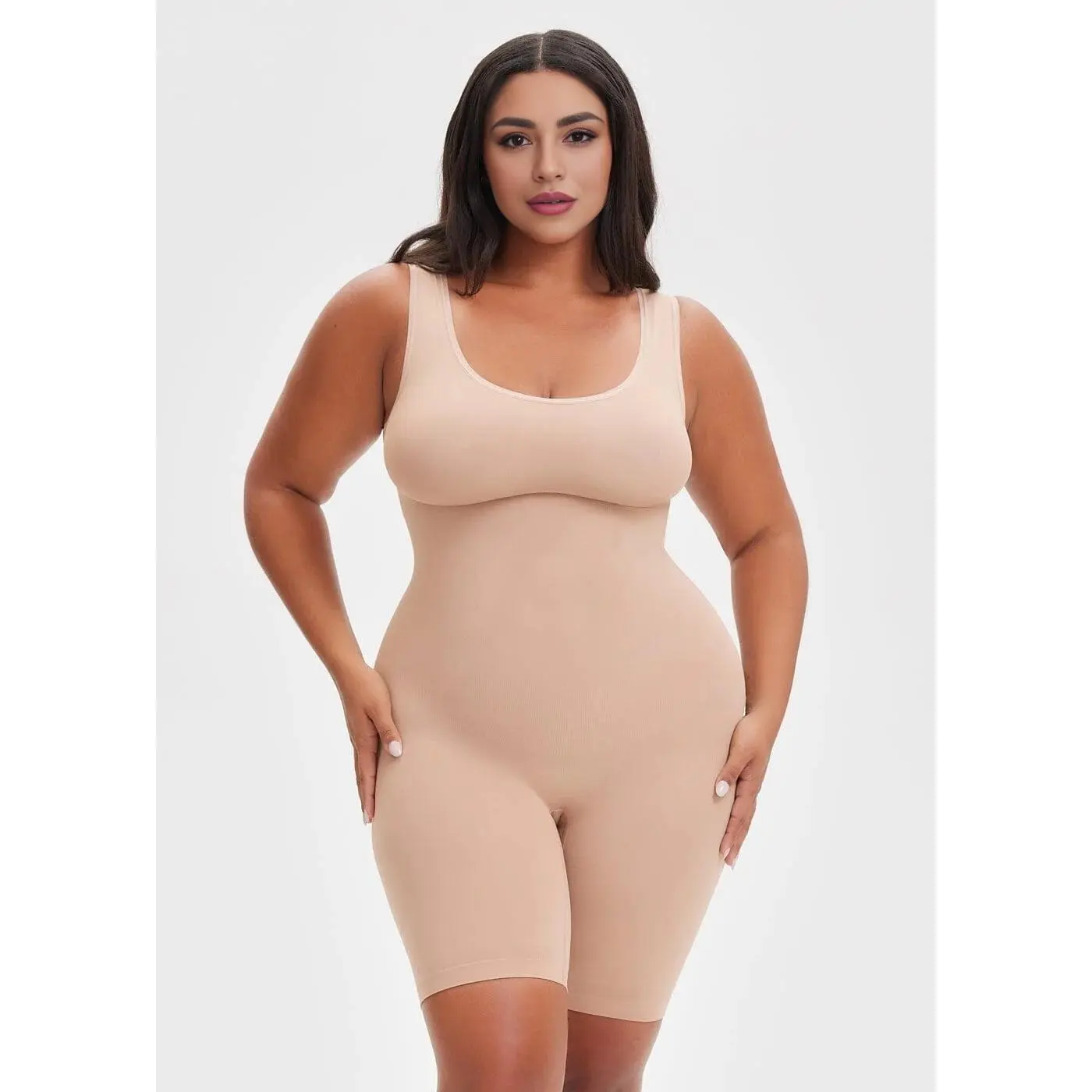 Women's Seamless Suspenders Seamless Belly Control Pants