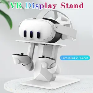 For Meta Oculus Quest 3 2 Pro Quest3 Quest2 Cradle Stand Holder Support Game Accessory Virtual Reality VR Glasses Headset Helmet all in one smart VR headset desktop display gamer
