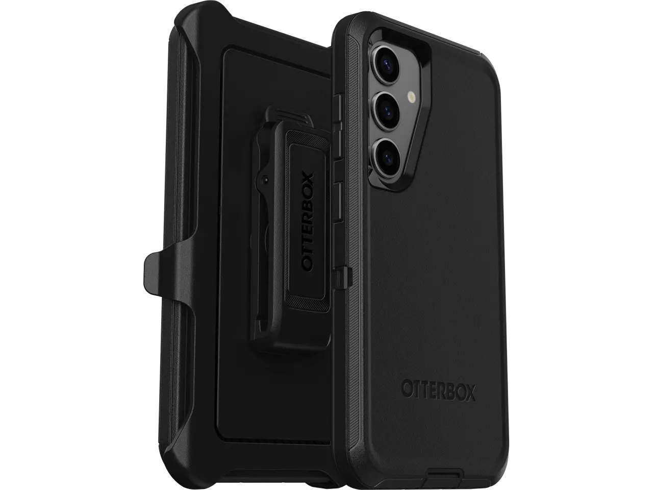 OtterBox Defender Series Cell Phone Case for Samsung Galaxy S24 - Black