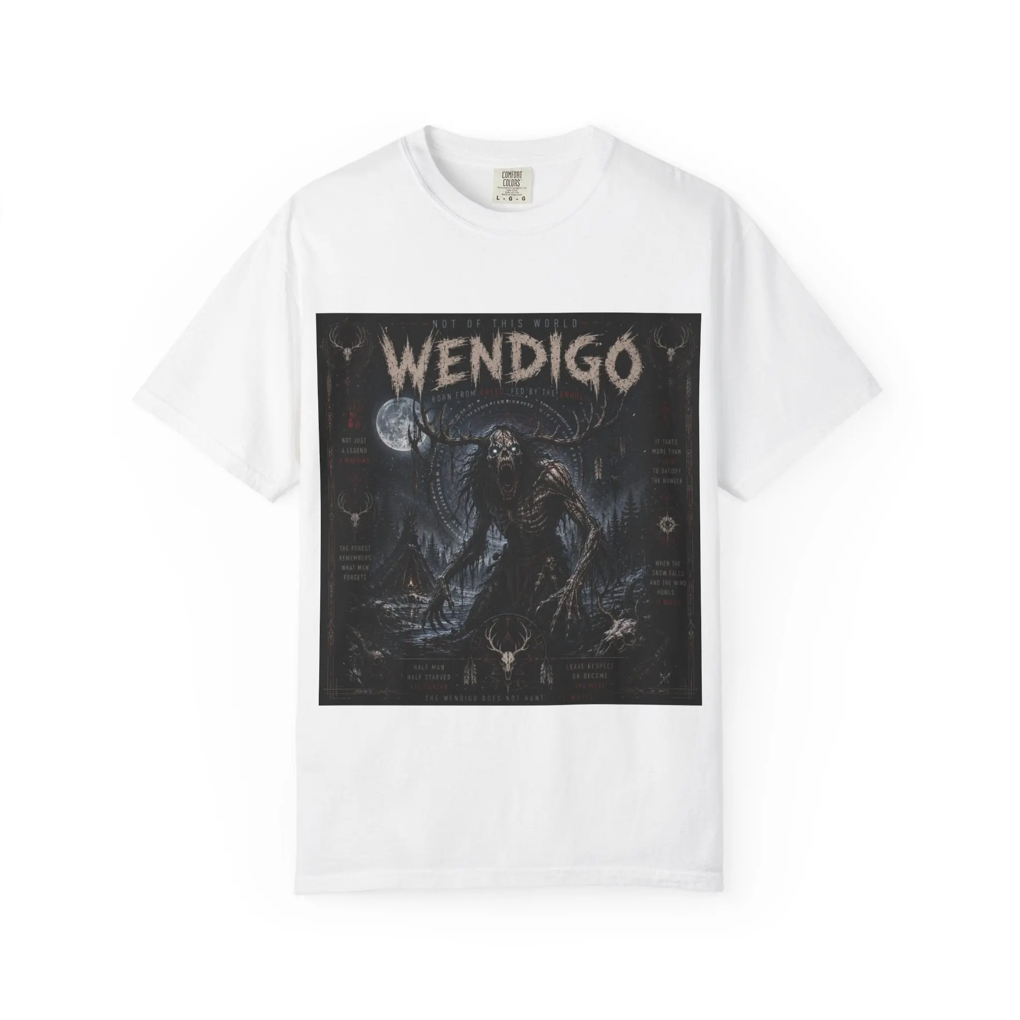 Wendigo Horror Graphic T-Shirt