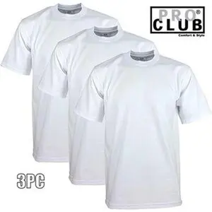 Pro Club Heavyweight T Shirt 3 Pack
