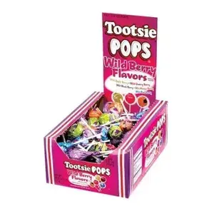 Tootsie Pops - Wild Berry Flavors Assortment: 100-Piece Box