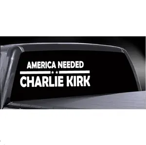 Charlie Kirk Car / Truck Decal