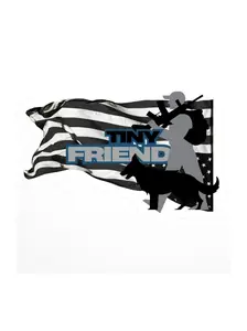 Patriotic Rebel Kiss Cut Sticker