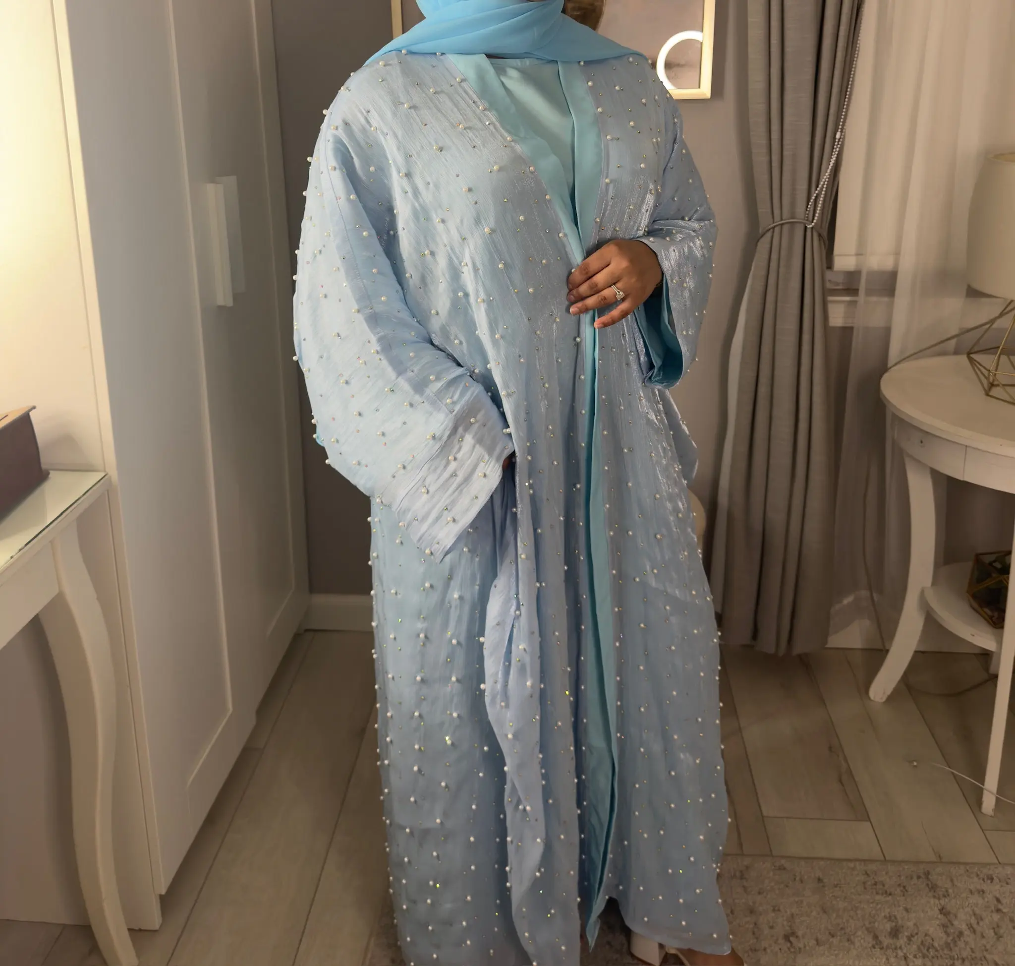 Anaya Abaya - Sky Blue
