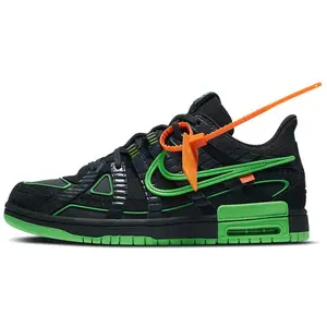 Off-White x Nike Air Rubber Dunk 'Green Strike'