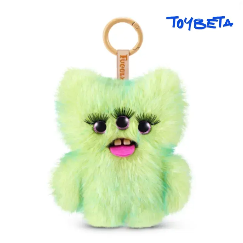 Fugglers Baby Baddies Series Plush Keychain Blind Box Collectible - Plush Figure Figurines, Statues & Bobbleheads, 6 Regular + 1 Secret, About 14cm, For 15 Years Old or Above