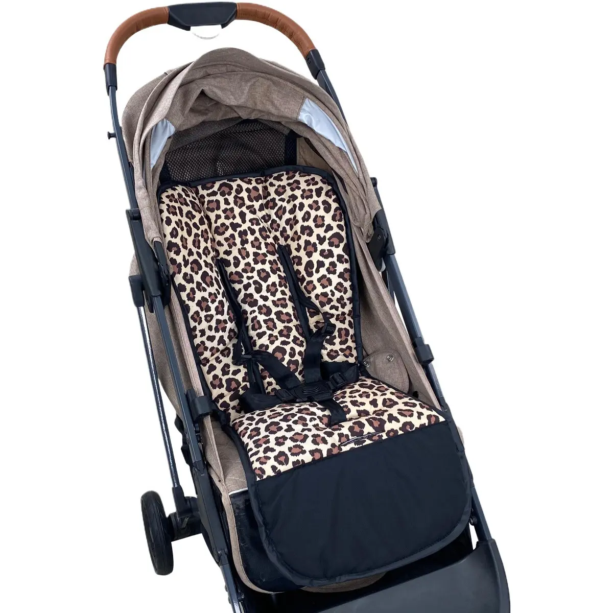 Baby Newborn Stroller Seat Pad, Stroller Seat Cushion, Soft Breathable All-Season Baby Travel Mat, Compatible with Multiple Stroller Accessories, Comfortable Infant Sleep Pad