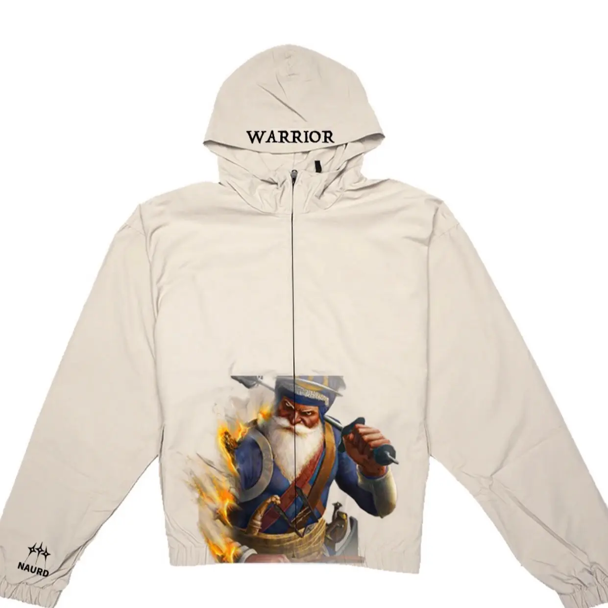 “Warrior” Windbreaker Hoodie